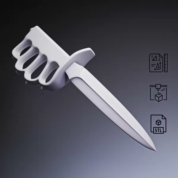 Trench Knife #RoZ - Model preview 6