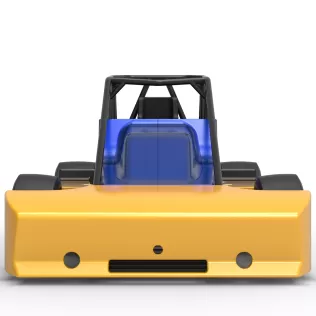 Experimental Pavement Silver Crown Car Version 2 Scale 1:25 - Model thumbnail 7