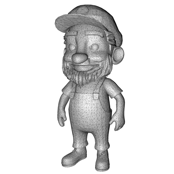 Stylized Character Collection Vol. 01 – Kitbash High-Poly 3D Mod - Model preview 21