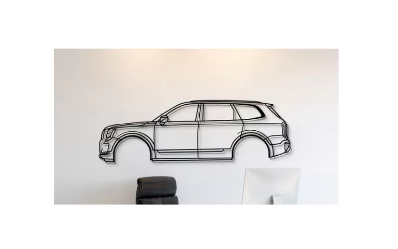 Kia - Telluride Wall Art - Model preview 1