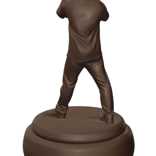 Clay Shooting 3D Character – Premium Printable STL + Blender Fil - Model thumbnail 10