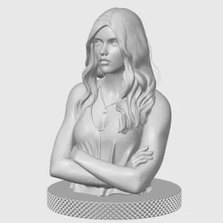 Katherine McNamara 3D Bust Print - Model thumbnail 4