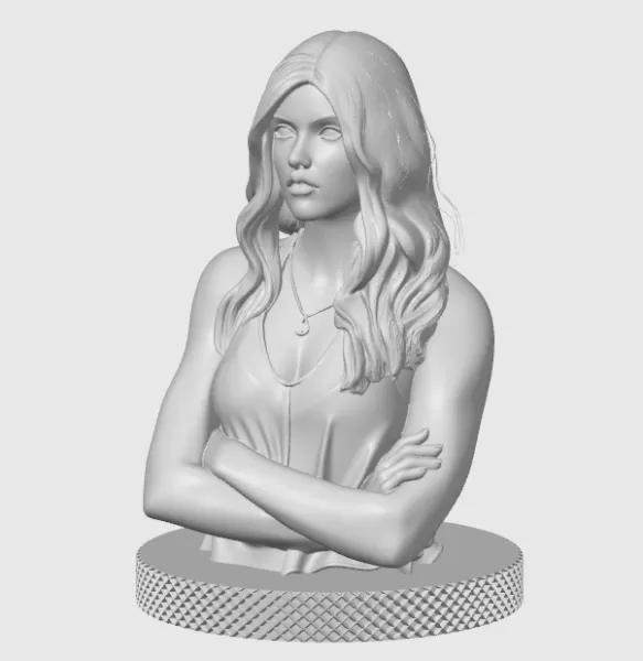 Katherine McNamara 3D Bust Print - Model preview 4