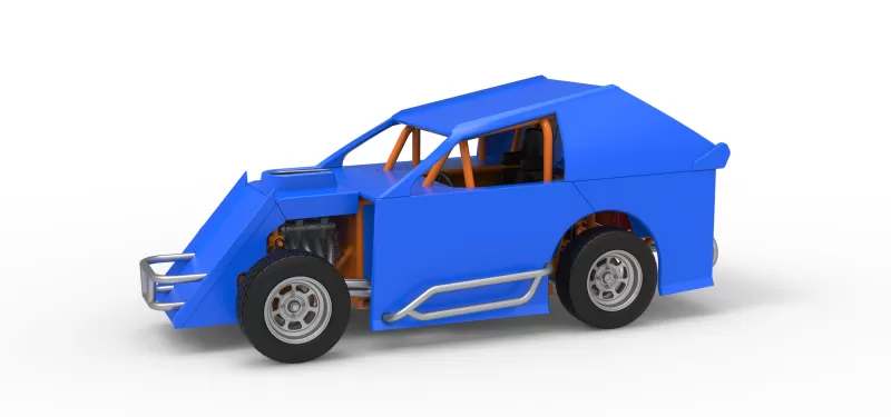 Mod Lite Race car Scale 1:25 - Model preview 1