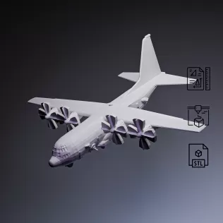 AC-130 Gunship #RoZ - Model thumbnail 2