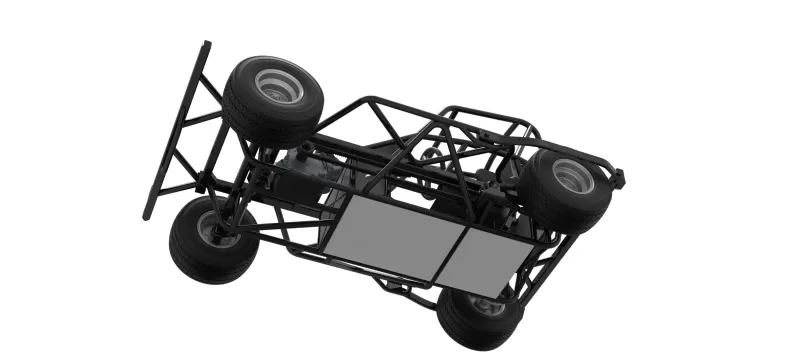BriSCA Micro Formula 2 Stock Car Base Scale 1:16 - Model preview 3