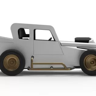 Dwarf car while turning Version 2 Scale 1:25 - Model thumbnail 22