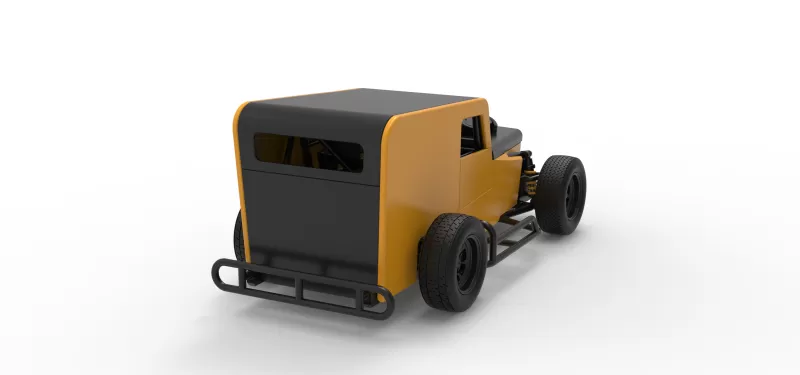 Dwarf car Scale 1:25 - Model preview 18