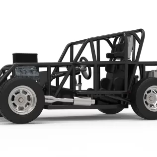 Mod Lite race car Base Scale 1:25 - Model thumbnail 2