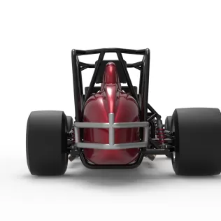 Pavement Silver Crown Car Base Version 3 Scale 1:25 - Model thumbnail 16