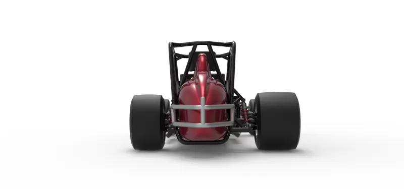 Pavement Silver Crown Car Base Version 3 Scale 1:25 - Model preview 16