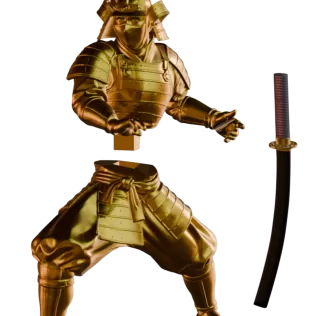 Samurai Karate Trophy – Premium 3D Model - Model thumbnail 9