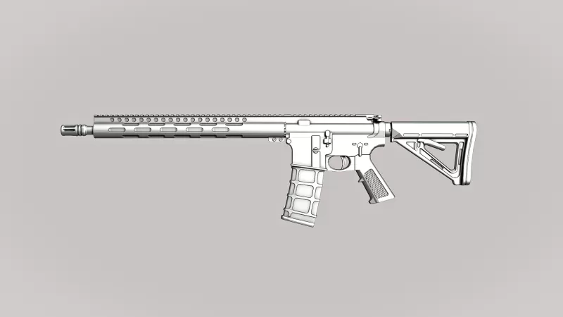 AR 15 #RoZ - Model preview 6