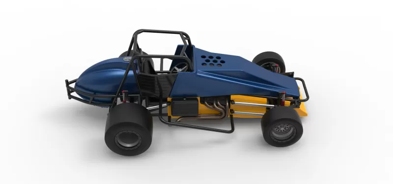 Vintage Pavement Silver Crown Car Scale 1:25 - Model preview 23