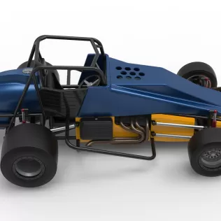 Vintage Pavement Silver Crown Car Scale 1:25 - Model thumbnail 23