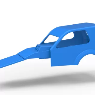 Shell of New Zealand Superstock car Version 3 Scale 1:25