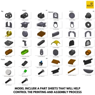 Plasma Blaster - Fallout 4 - Printable 3d model - STL files - Model thumbnail 12
