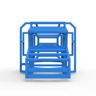 Frame of Racing Combine Harvester Scale 1:25 - Model thumbnail 5