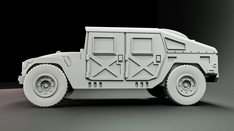 Humvee #RoZ - Model preview 5