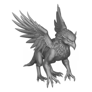 Griffin 3D Print Model - Model thumbnail 4
