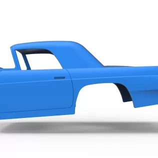 Shell of Vintage front engine dragster Version 6 Scale 1:25 - Model thumbnail 7