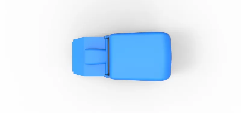 Shell of New Zealand Ministock car Scale 1:25 - Model preview 9