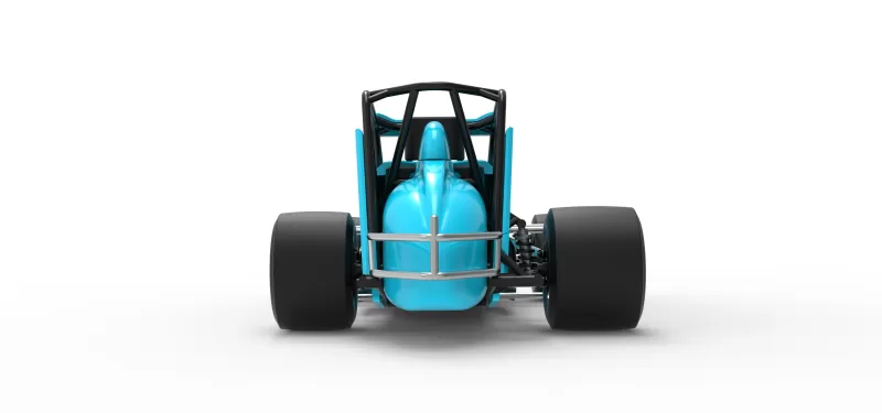 Pavement Sprint car Version 2 Scale 1:25 - Model preview 16