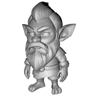 Woodland Fae Character Pack (10 High-Poly Kitbash Figures) - Model thumbnail 19