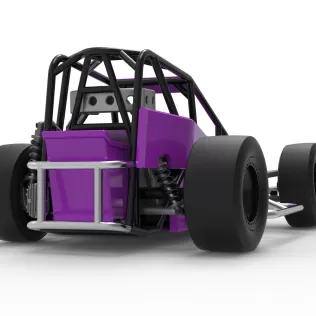 Three Quarter Midget Scale 1:25 - Model thumbnail 19