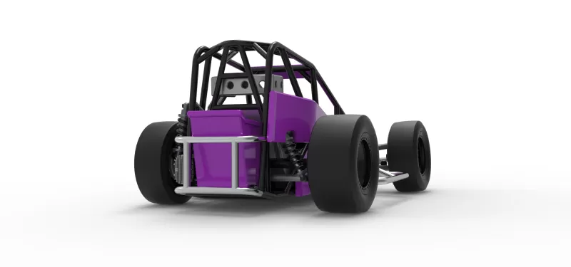 Three Quarter Midget Scale 1:25 - Model preview 19