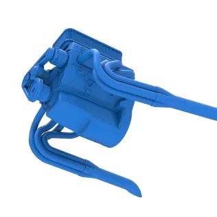 Engine of Silver Crown Car Scale 1:25 - Model thumbnail 3