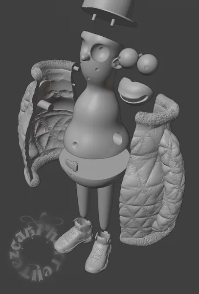 Homer Simpson - Model preview 3