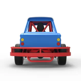 New Zealand Vintage Stock car Scale 1:25 - Model thumbnail 16