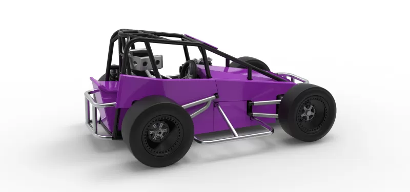 Three Quarter Midget Scale 1:25 - Model preview 20