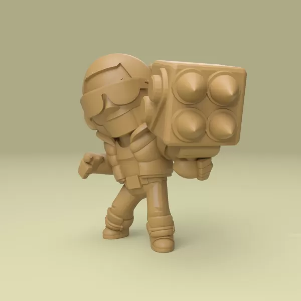 Brock (Original) - Brawl Stars - Model preview 3