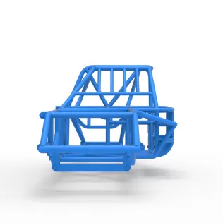 Frame of Super Dirt Late model Scale 1:25 - Model thumbnail 5