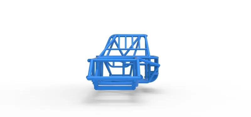 Frame of Super Dirt Late model Scale 1:25 - Model preview 5