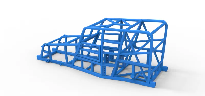 Frame of Dwarf car Scale 1:25 - Model preview 9