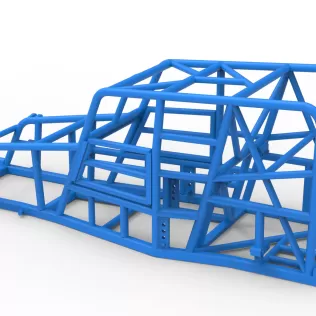 Frame of Dwarf car Scale 1:25 - Model thumbnail 9