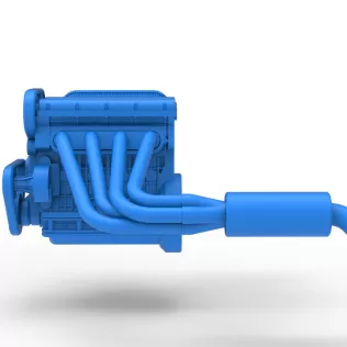 Engine of New Zealand Minisprint Scale 1:25 - Model thumbnail 8