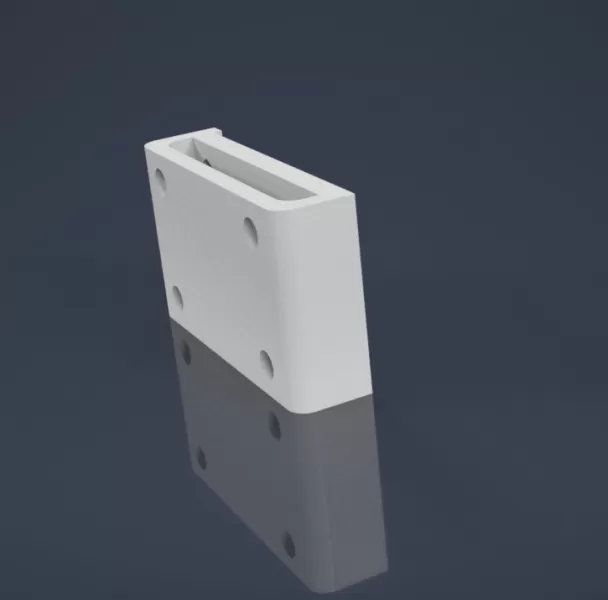 DeWalt Battery Belt Mount – Portable Battery Holder - Model preview 5