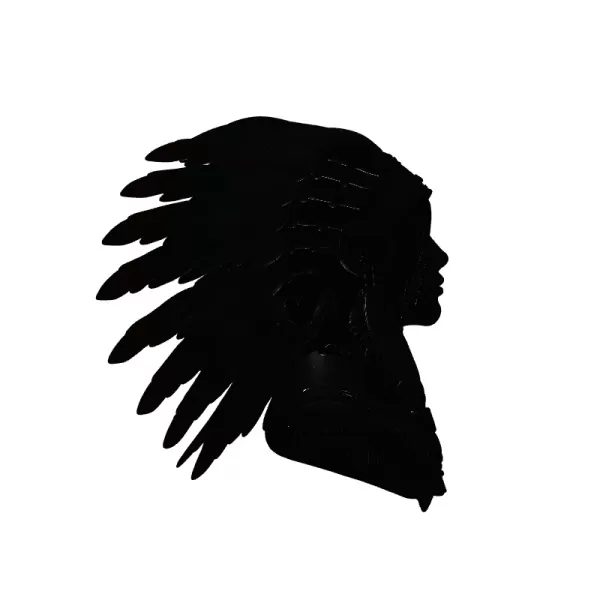 Apache Warrior Man 3D Model - Model preview 2