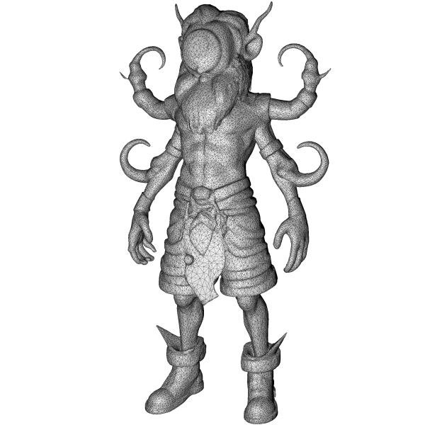 Divine Realm Mythic Character Collection - Model preview 21