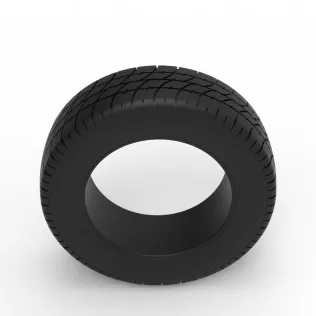 Race tire 10 Scale 1:25 - Model thumbnail 6