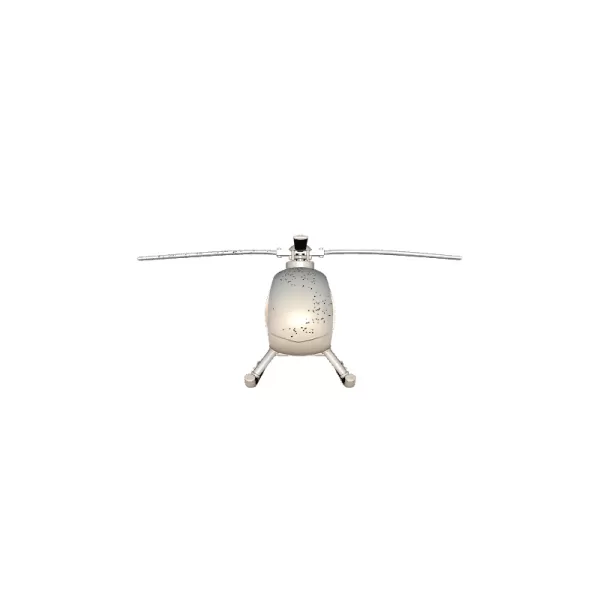 Decorative Helicopter 3D Printable Model - Model preview 3