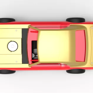 Vintage Semi-Late Model Stock Car Scale 1:25 - Model thumbnail 11