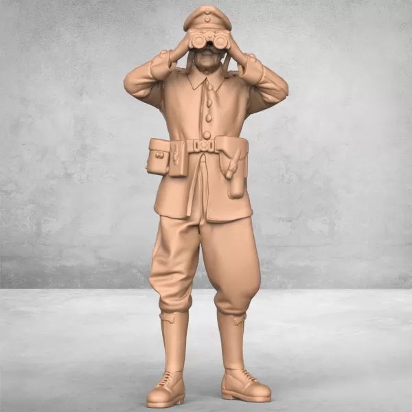 Army Commanding Officer - Model preview 1