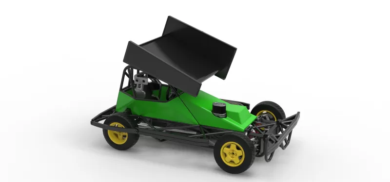 BriSCA Formula 2 Stock Car Scale 1:25 - Model preview 24