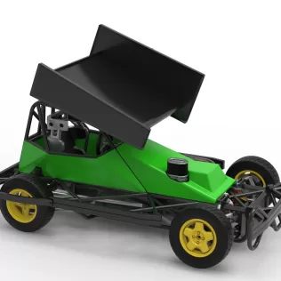 BriSCA Formula 2 Stock Car Scale 1:25 - Model thumbnail 24