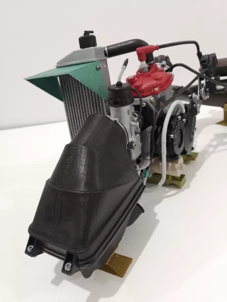 ROTAX FR 125 MAX EVO go kart engine 10 pieces - Model preview 12